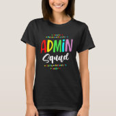 T-shirt Admin Squad Admin Admin Admin Admin Principal Admi (Devant)
