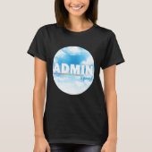 T-shirt Admin Squad Crew Administrative Assistant Office s (Devant)