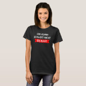 T-shirt Administrateur Avec Texte Allemand Ein Admin Schlä (Devant entier)