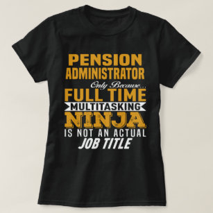T-shirt Administrateur des pensions