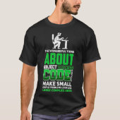T-shirt Administrateur programmeur Linu Binary Code Premiu (Devant)