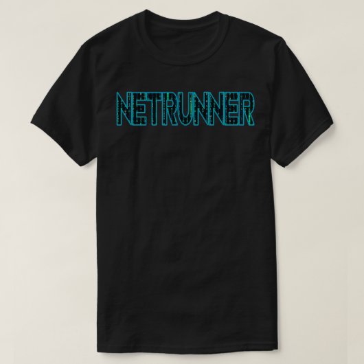T-shirt Administrateur réseau Netrunner (Design devant)