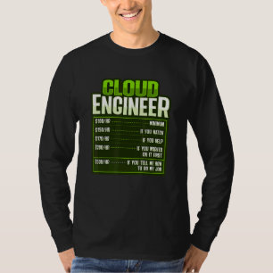 T-shirt Administrateur système et développeur pour un ingé
