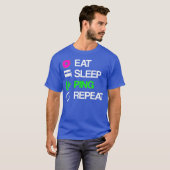 T-shirt Administrateur système Linu Administration réseau (Devant entier)