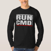 T-shirt Admins Programmers Run CMD (Devant)