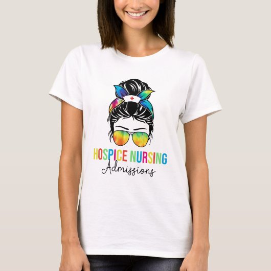 T-shirt Admissions de soins infirmiers (Devant)