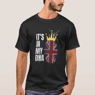 T-shirt ADN britannique Drapeau Royal Coronation Royaume-U
