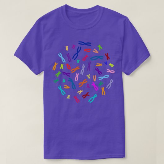 T-shirt ADN codé couleur (Design devant)