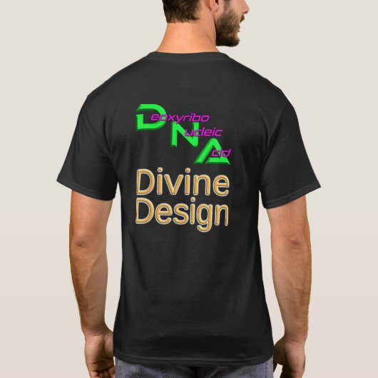 T-shirt ADN conception divine (Dos)
