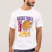 T-shirt ADN de basketball (Devant)
