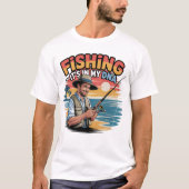 T-shirt ADN de pêche (Devant)