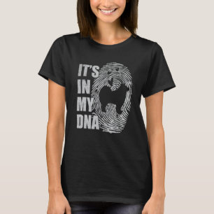 T-shirt ADN lapon finlandais chien maman papa chien
