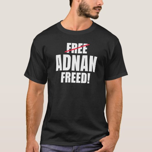 T-shirt Adnan Libère Adnan (Devant)