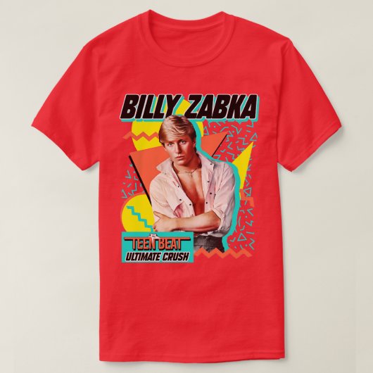 T-shirt ADO BEAT Ultimate Crush Billy Zabka (Design devant)