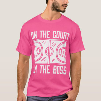 T-shirt Ado de basket-ball - Joueur de balle de basket-bal