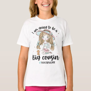 T-shirt Ado Fille Je vais être une Grosse Grosse Grosse Gr