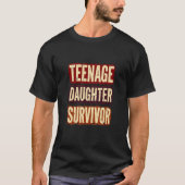 T-shirt Ado Fille Survivor Vêtements parentaux (Devant)