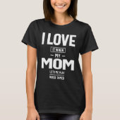 T-shirt Ado Garçon cadeau T Chemise J'aime ma maman Tee (Devant)