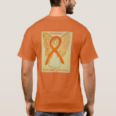 T-shirt Ado Rencontre Violence Sensibilisation Ribbon Ange (Dos)