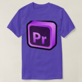 T-shirt Adobe Premiere Pro 1 (Design devant)