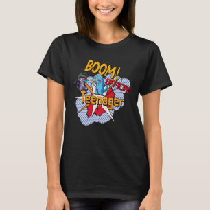 T-shirt Adolescent de 12 ans Joueur de laser tag Lasertag
