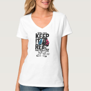 T-shirt ADOM Keep It Real col V