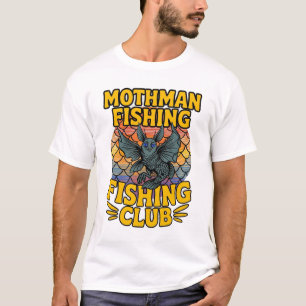 T-shirt ADOM Mothman Fishing Club Vintage
