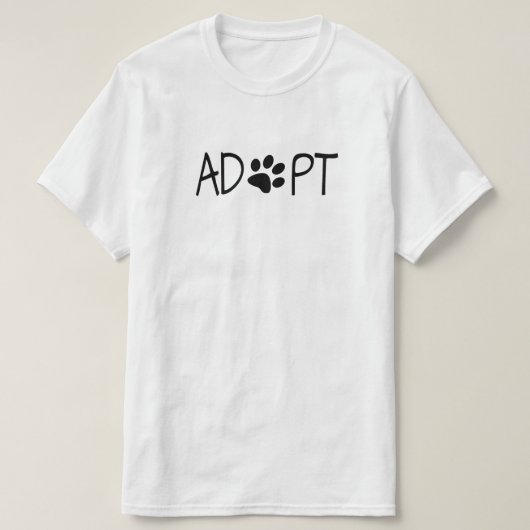 T-shirt Adopter (Design devant)