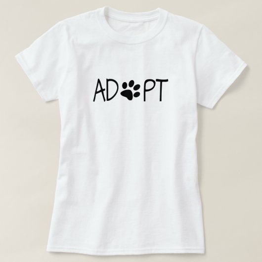 T-shirt Adopter (Design devant)
