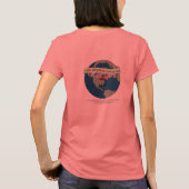 T-shirt adopter2Connect Tee ajustée pour femmes (Dos)