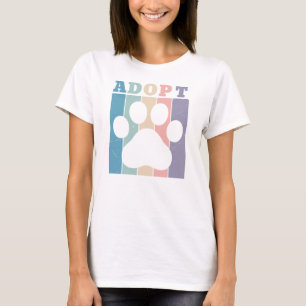 T-shirt Adopter avec Couleurs