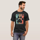 T-shirt Adopter la coutume (Devant entier)