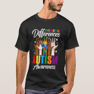 T-shirt Adopter les différences Autisme Sensibilisation Ma