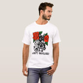 T-shirt Adopter Oakland - Crâne à sucre conception chat et (Devant entier)