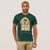 T-shirt adopter-un-chiot (Devant entier)