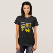 T-shirt Adopter Un Pit Pitbull Pit Bull Terrier (Devant entier)