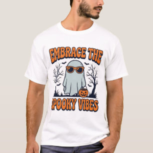 T-shirt Adoptez la chemise Halloween fantôme des vibration