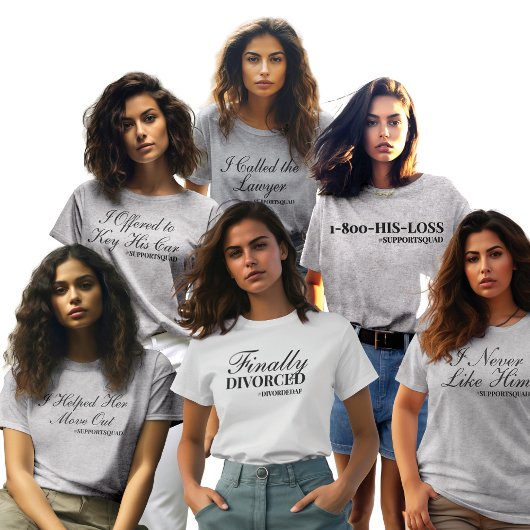 T-shirt Adoptez le chapitre suivant : "Enfin Divorcé"