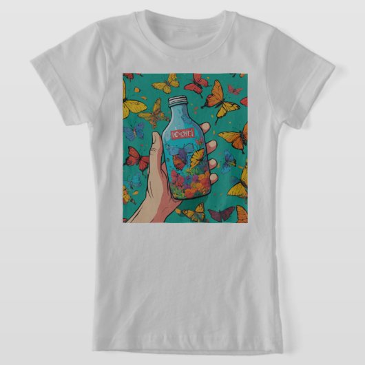 T-Shirt Adoptez le non conventionnel "Osez être différent" (Poser)