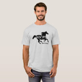 T-shirt Adoptez Ne pas Acheter Cheval (Devant entier)