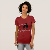 T-shirt Adoptez un chien de lévrier (Devant entier)