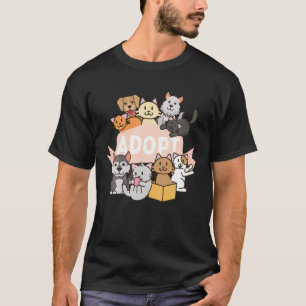 T-shirt Adoptez Votre Animal - Amateur d'Animaux