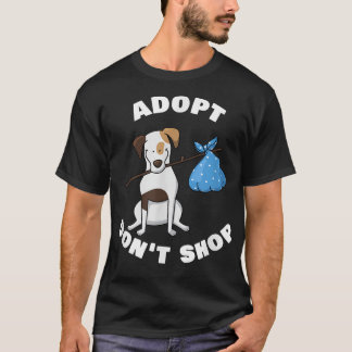 T-shirt Adoption d'animaux pour les sauveteurs de chiens t
