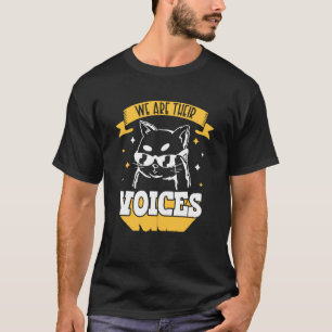 T-shirt Adoption de chat sauvetage animal droits des anima