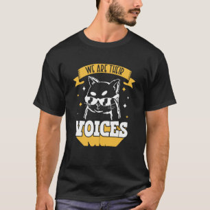 T-shirt Adoption du chat Animal Rescue Animal Rights Secou