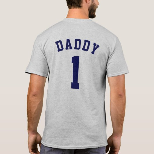 T-shirt Adoption "Équipe Officielle" Nom Parent Gotcha Day (Dos)