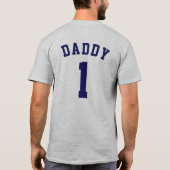 T-shirt Adoption "Équipe Officielle" Nom Parent Gotcha Day (Dos)