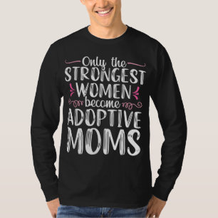 T-shirt Adoption Maman Fière Femmes Citer l'adoption Cadea