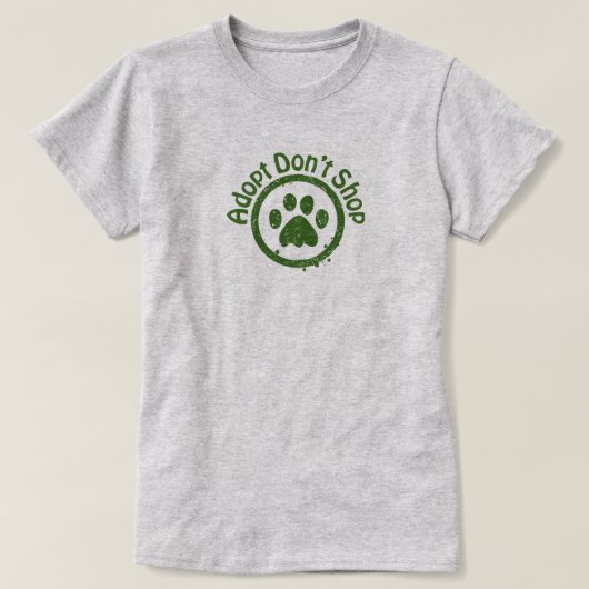 T-Shirt Adoptions Chiens à la Rescousse (Design devant)