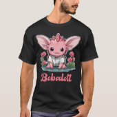 T-shirt Adorable Axolotl Bobalotl Cute Axolotl Design d'ar (Devant)